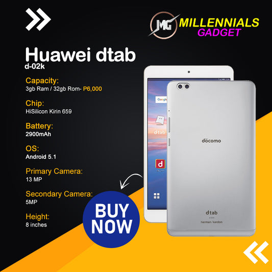 Huawei dtab d-02k Original | Preowned
